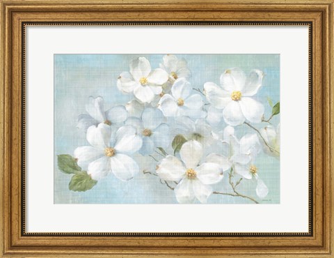 Framed Indiness Blossoms Light Print