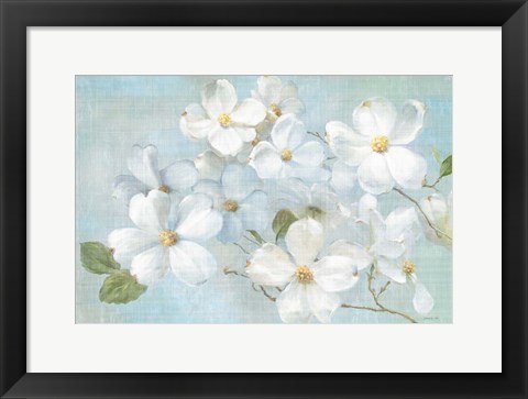 Framed Indiness Blossoms Light Print