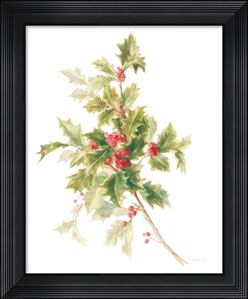 Framed Floursack Holiday IX Print