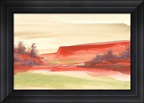 Framed Red Rock III Print