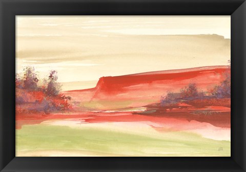 Framed Red Rock III Print