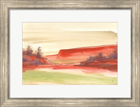 Framed Red Rock III Print