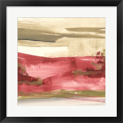 Framed Red Rock II Print