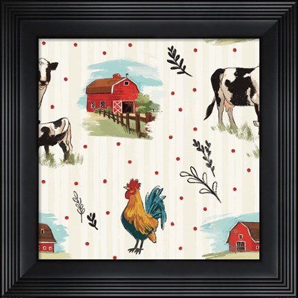 Framed Farm Life Step 01 Print