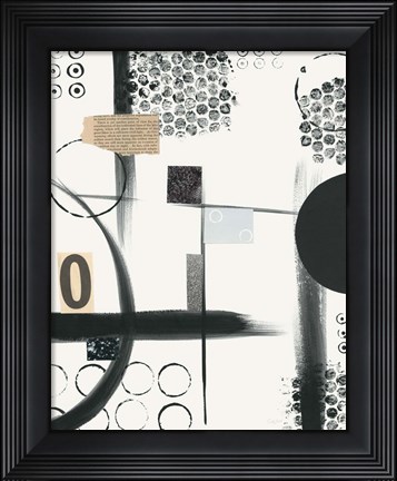 Framed Zero Print