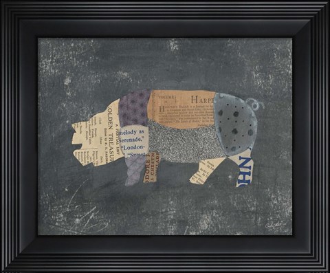 Framed From the Butcher VII Print