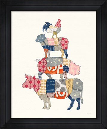 Framed From the Butcher V Print