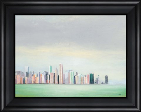 Framed New York Skyline Print