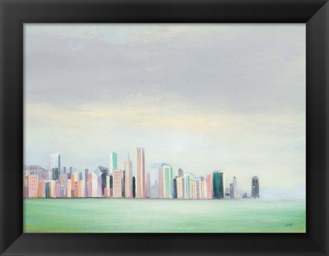 Framed New York Skyline Print