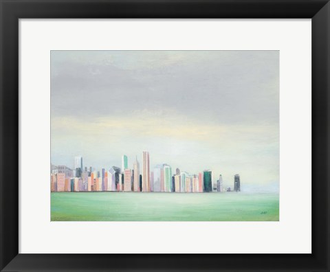 Framed New York Skyline Print