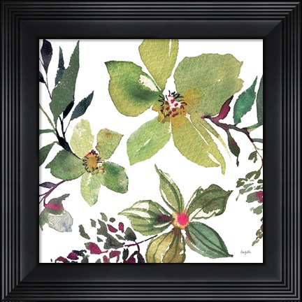 Framed Hellebore Ya Doing II Print