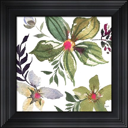 Framed Hellebore Ya Doing IV Print