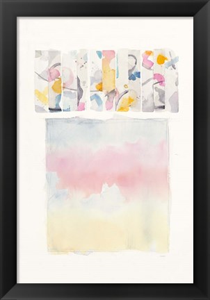 Framed Day Dream Watercolor v2 Print