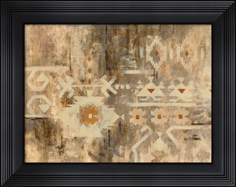 Framed Southwest Design III Print