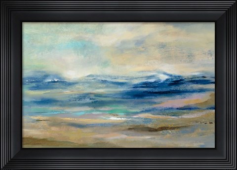 Framed Whispering Wave Print