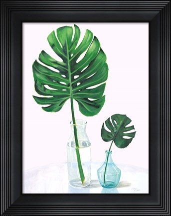 Framed Statement Palms II v2 Print