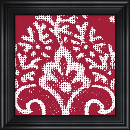 Framed Boho Bright V Print