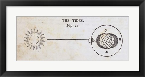 Framed Geography of the Heavens VI Print