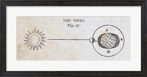 Framed Geography of the Heavens VI Print