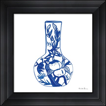 Framed Chinoiserie VIII Print