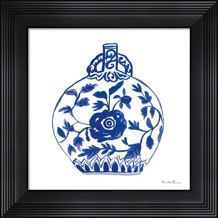 Framed Chinoiserie V Print