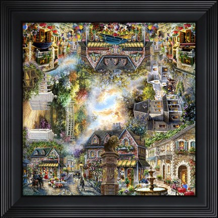 Framed Taking it to the Streets Print