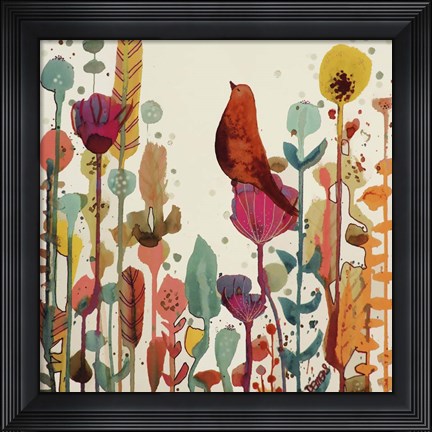 Framed Encore Un Peu De Temps Print
