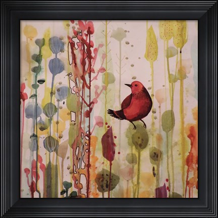 Framed Esperanto Close Up Print