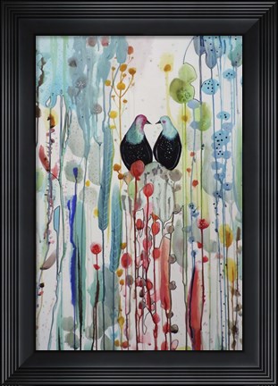 Framed La Belle Histoire 1 Print