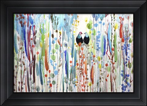 Framed La Belle Histoire 2 Print