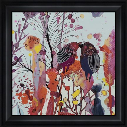 Framed Love Moi Print