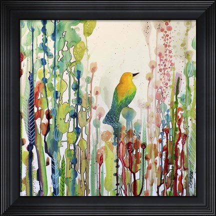 Framed Voir Le Monde Autrement Print
