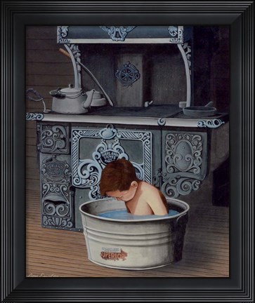 Framed Bath Time Print