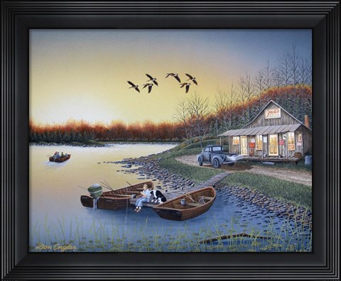 Framed Jack&#39;s Place Print