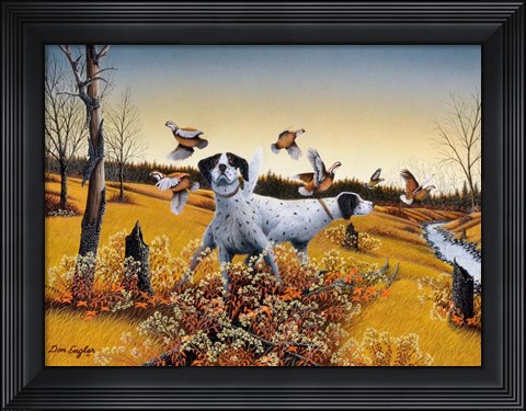 Framed Opening Day Print