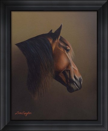 Framed Out to Pasture Print