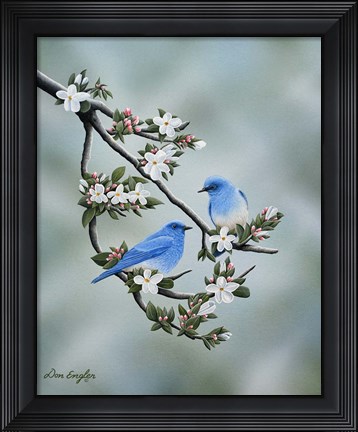 Framed Signs of Spring Print