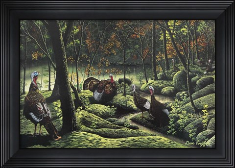 Framed Gathering Print