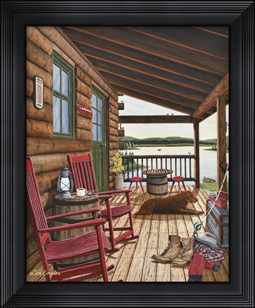 Framed Day&#39;s End Print