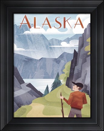 Framed Alaska Print