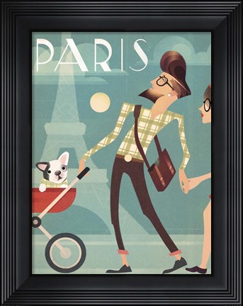 Framed Paris Print