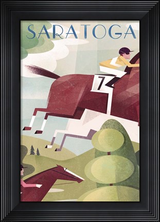 Framed Saratoga Print