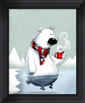 Framed Bear With Me Print