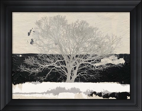 Framed Silver Tree Print