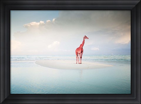 Framed Oceanic Savannah Print