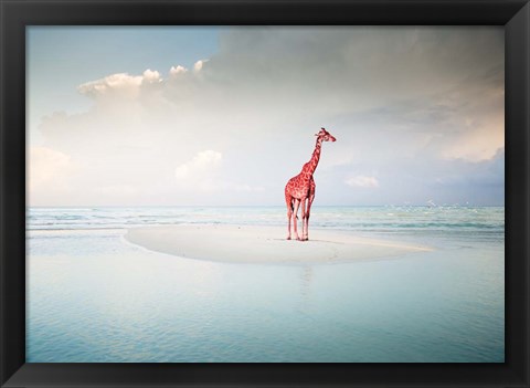 Framed Oceanic Savannah Print