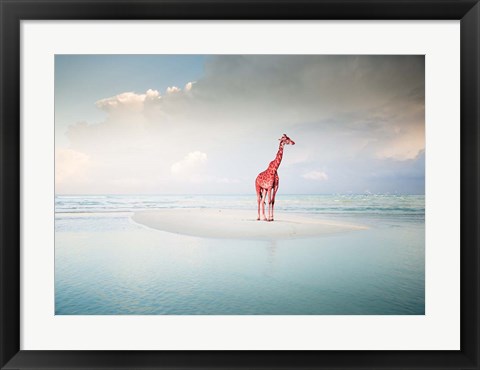 Framed Oceanic Savannah Print