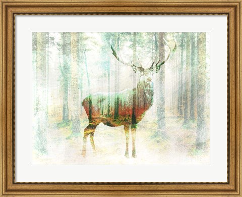 Framed Lord of the Woods Print