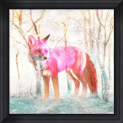 Framed Wilderness (detail) Print