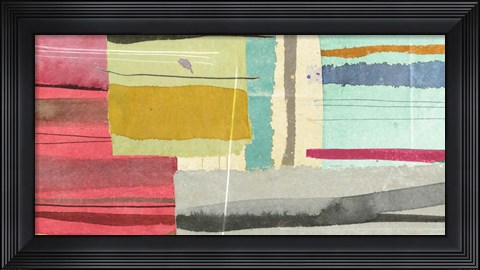 Framed Straight Away Print